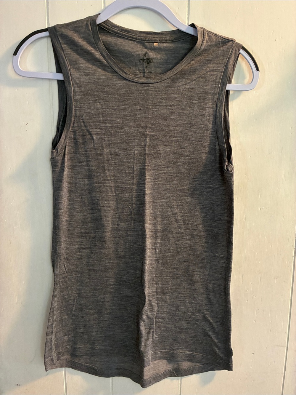 Ridge merino wool tank top